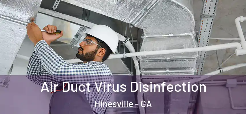 Air Duct Virus Disinfection Hinesville - GA